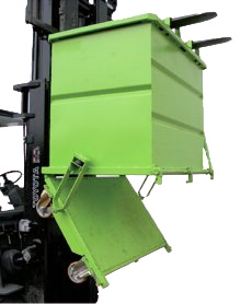 Bennes à fond ouvrant FAP  / peintes