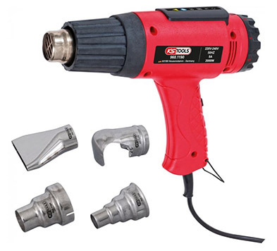 Décapeur thermique + 4 buses