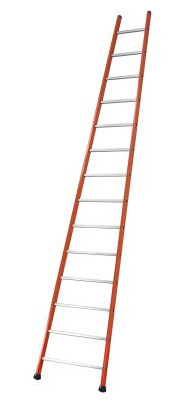 Echelle évasée mixte acier/alu