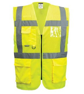 Gilet exécutive jaune
