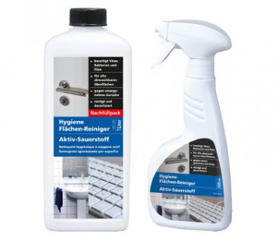 Nettoyant virucide oxygène actif