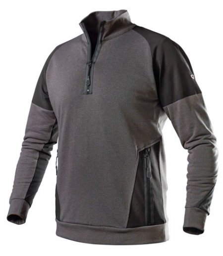 Pull col demi-zippé