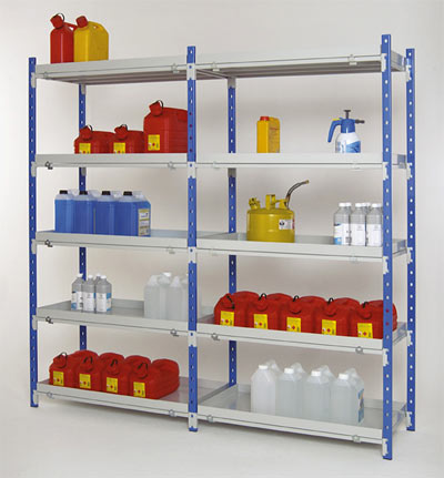 Rayonnage de rétention