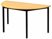 Table demi-lune