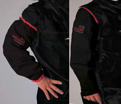 Manchettes courtes ou longues en croûte de cuir